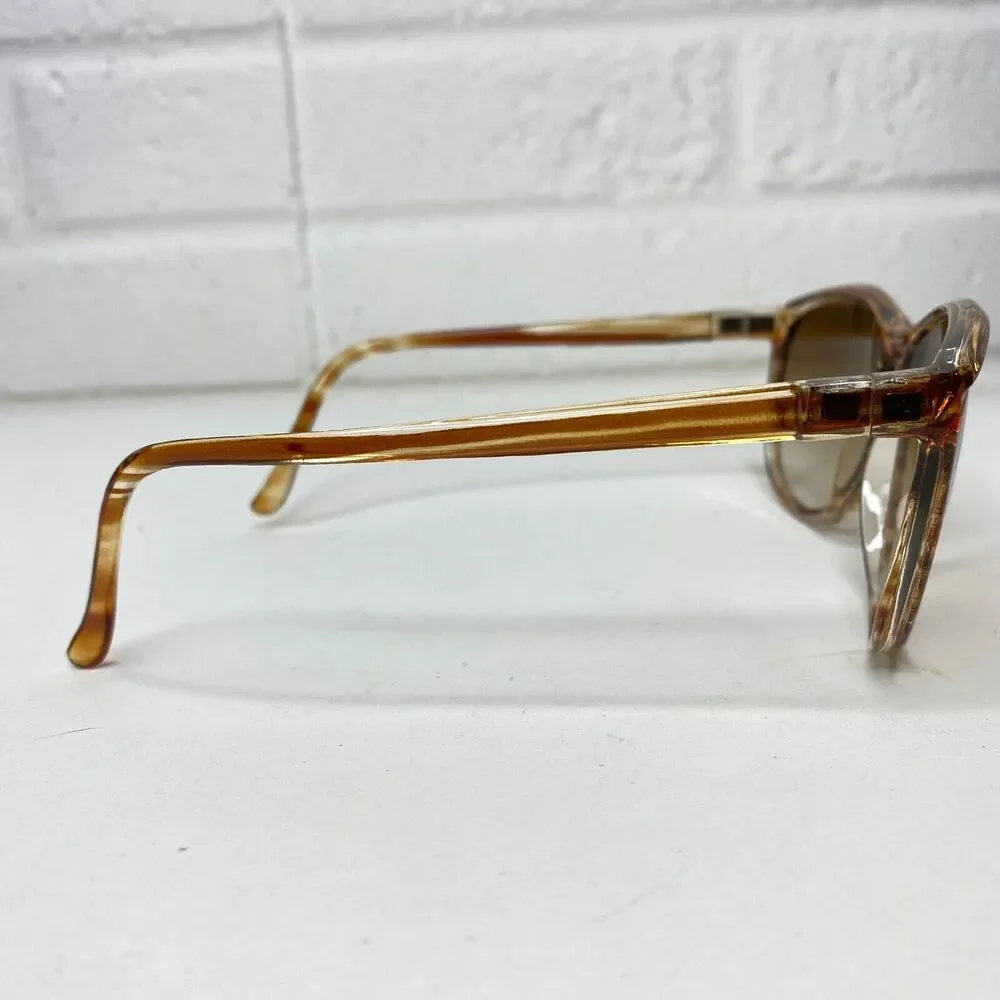 Unbranded Womens Sunglasses Brown/Orange Tortoise‎ Frame Brown Lenses H2675